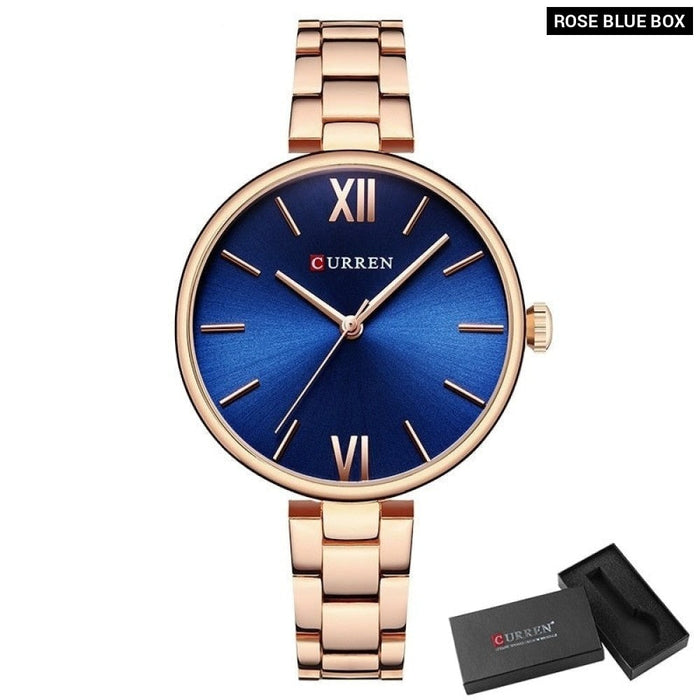 Women Watch Fashion Luxury Watch Reloj Mujer Stainless Steel  Female Clock Quartz Bracelet Wrist Watch