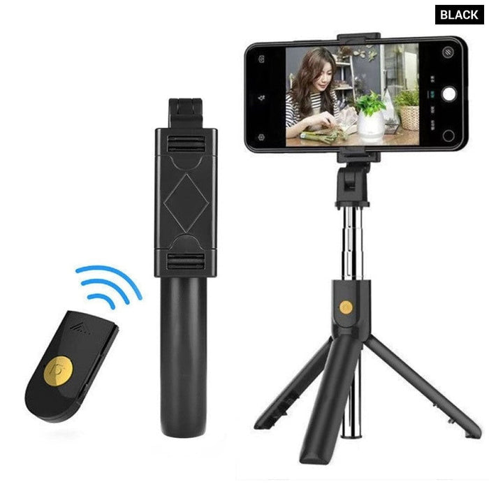 Selfie StickDegree Photo Holder Lengthened Tripod Live Broadcast Support All Mobile Phones Bluetooth Remote Control TikTok Shoo