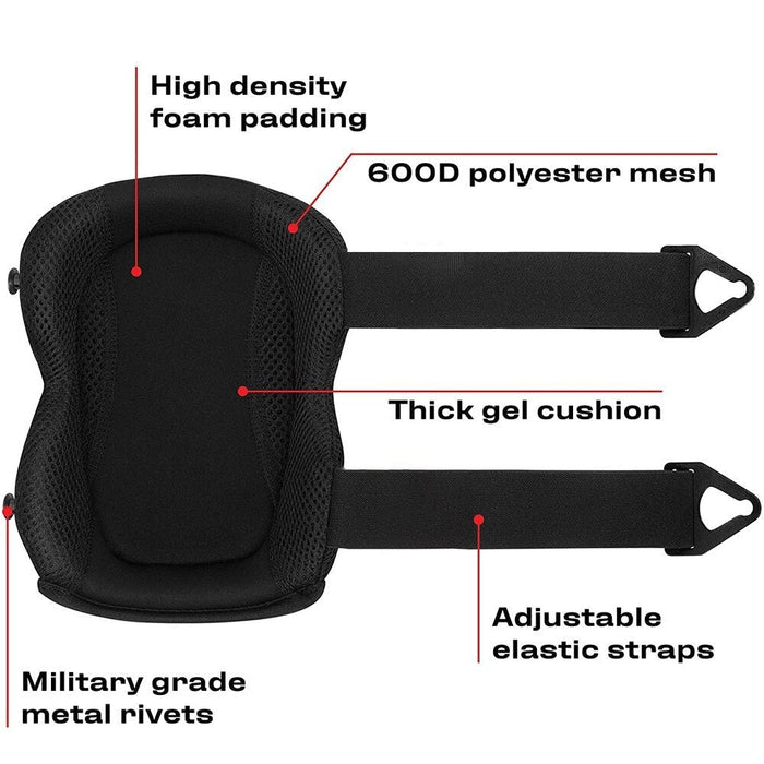 Professional Heavy Duty Tactical Knee Pads with Thick Gel Cushion For Work Gardening Construction