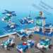 700 Pieces Police Car Building Blocks