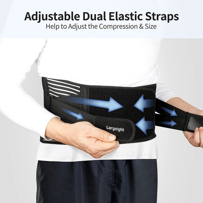 Adjustable Lightweight Breathable Lower Back Brace Belt Pain Relief