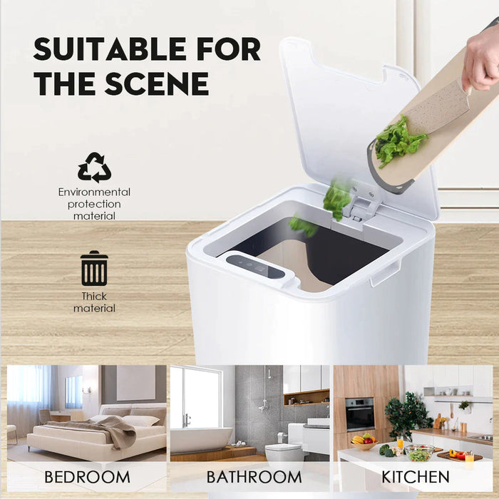 Automatic Waterproof Smart Sensor Garbage Bin For Kitchen Bathroom