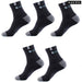 5 Pairs Breathable Bamboo Fiber Light Business Absorb Sweat