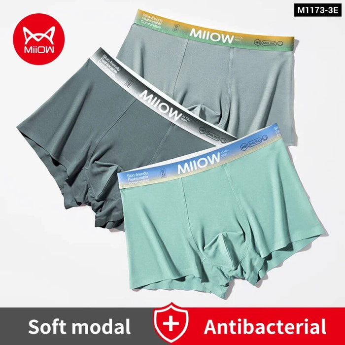 Pack Of 3 Modal Boxer Briefs For Men