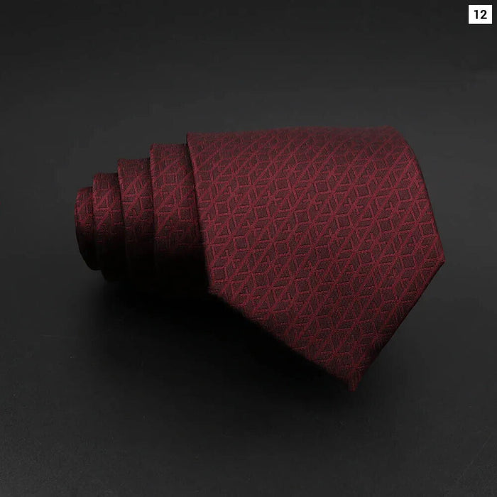 Classic Stripe Necktie Mens Fashion Essential