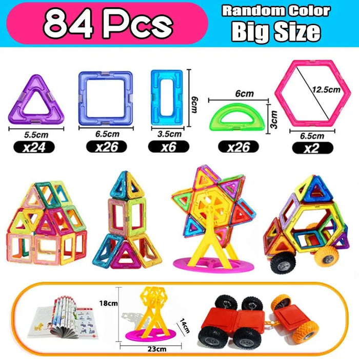 Big Magnetic Building Blocks