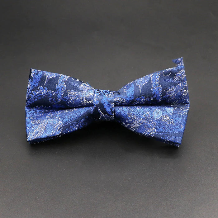 Floral Rose Bowtie For Weddings And Parties