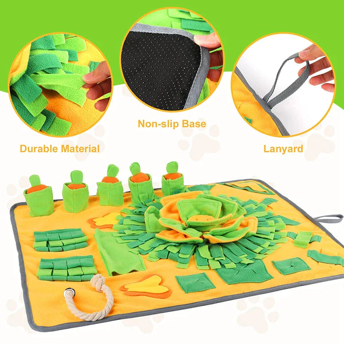 Dog Snuffle Mat Interactive Pet Feeding Pad