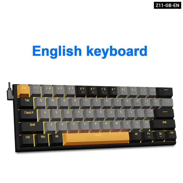 61 Key Usb Mechanical Gaming Keyboard