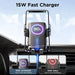 Stable Wireless Car Charger Holder Rotatable And Portable