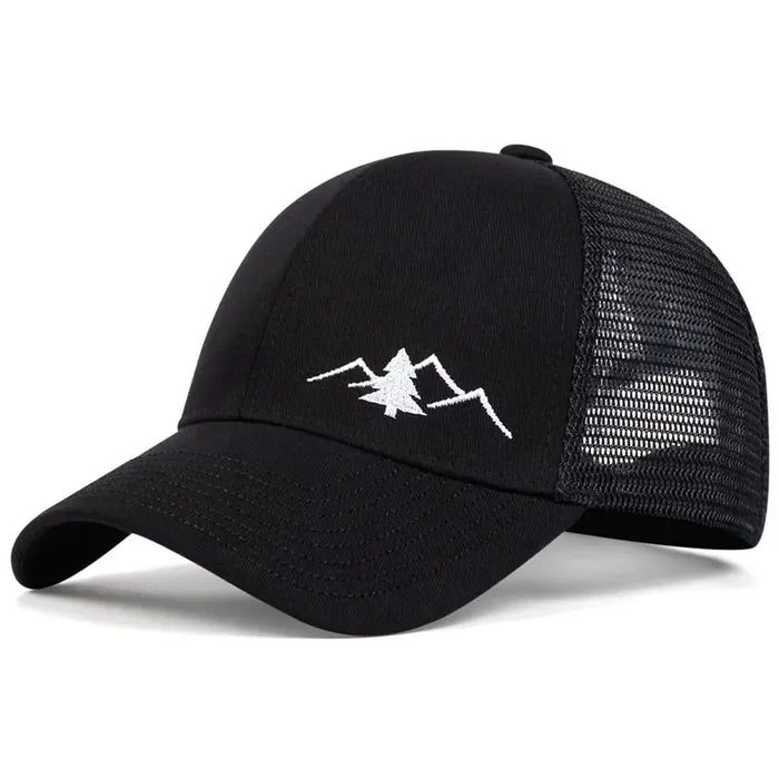 Breathable Mountain Baseball Cap / Hats For Outdoor Wear