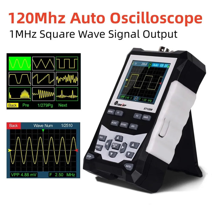 Tooltop Et120M 120Mhz Handheld Oscilloscope