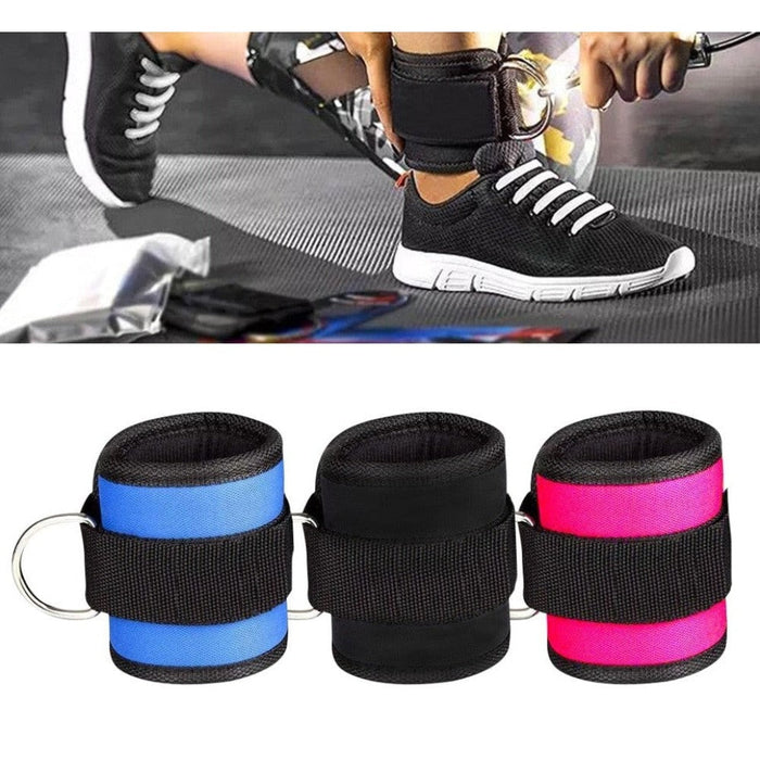 2Pcs/Pair Ankle Leg Strength Weight-Bearing Power Strap For Fitness Leg Extension