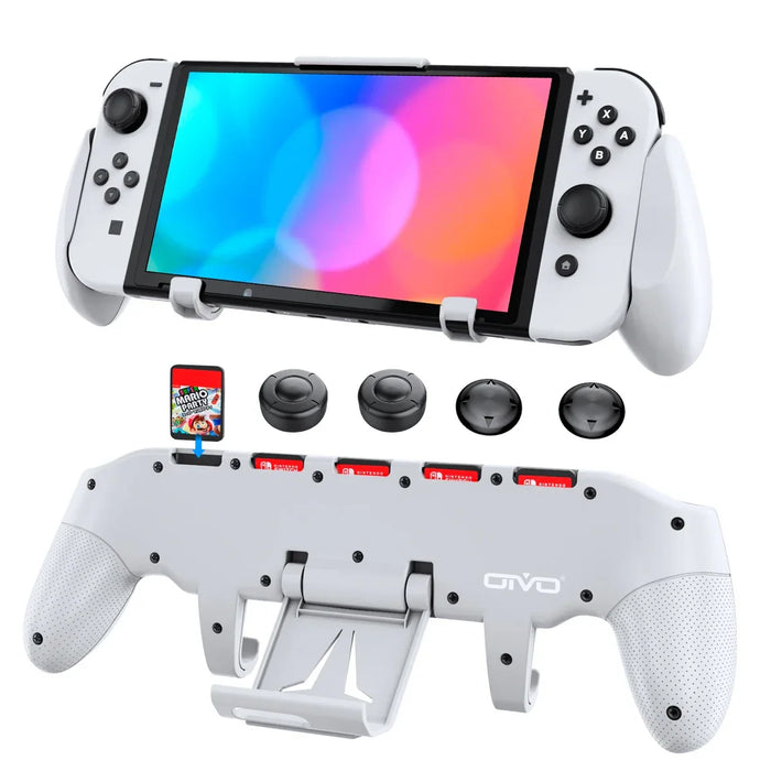 Adjustable Grip Holder For Nintendo Switch 5 Card Slots