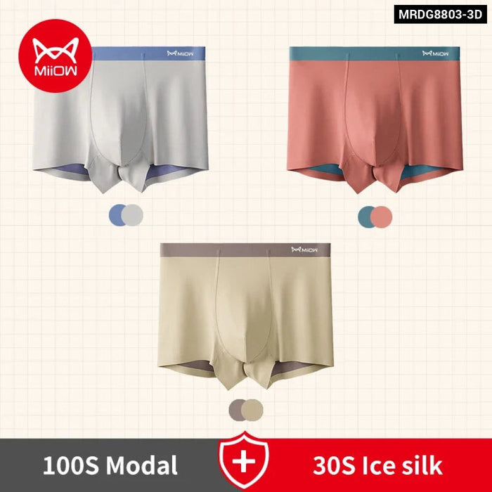 Pack Of 3 Modal Boxer Briefs For Men