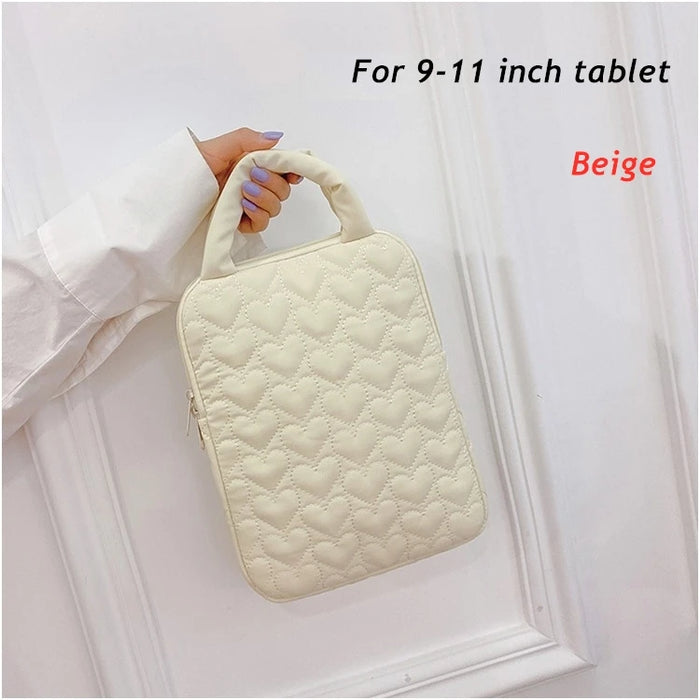 For Macbook Air Pro Ipad 9,10,11" Mid Tablet Notebook Womens 13.3,14,15.6 Inch Case Laptop Bag