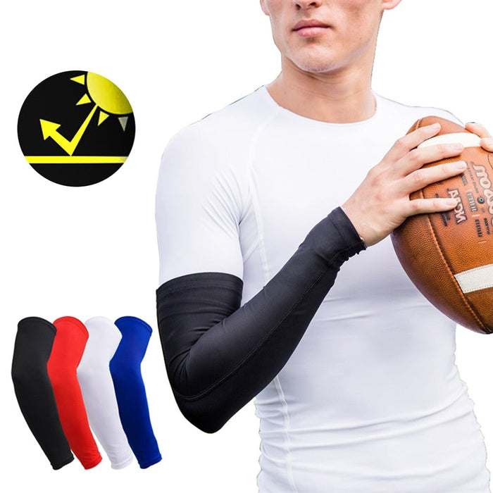 1Pc Quick Dry UV Protection Arm Sleeves For Sports Cycling