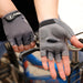 Kids Half Finger Cycling Gloves Antislip And Breathable