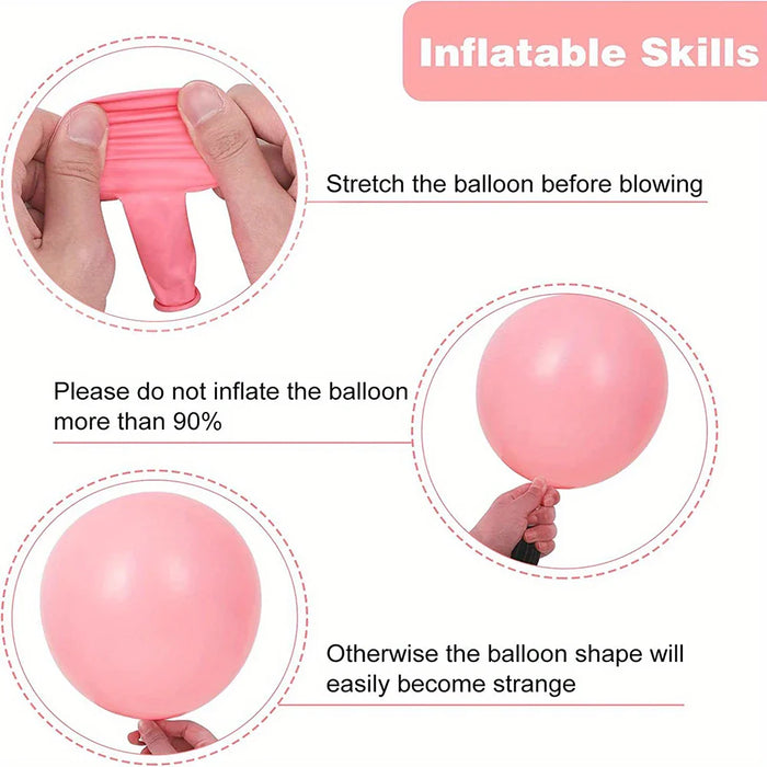 130Pcs Strawberry Balloon Arch Set Suitable For Strawberry Themed Events Birthday Parties Anniversaries And Other Decorations