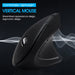 1600 Dpi Wireless Vertical Gaming Mouse For Pc/laptop