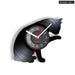 Whimsical Cat Vinyl Record Wall Clock