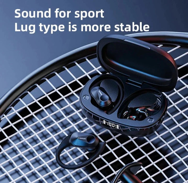 Wireless Bluetooth5.3 Ear Hook Noise Reduction Hifi Stereo Waterproof Lp75 Tws Sports Gaming Earphones With Mic