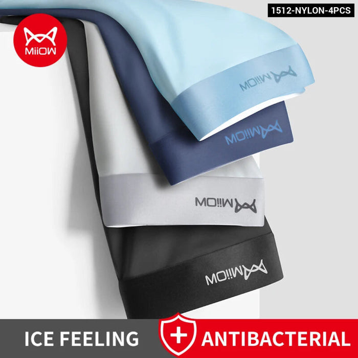 4 Piece Graphene Antibacterial Boxers For Men