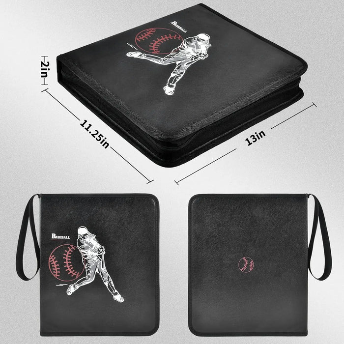 720 Pocket Baseball Card Binder Sleeves Trading Card Holder Organizer