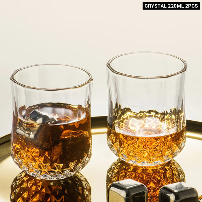 Thick Transparent Spirits Glasses For Bar Drinks