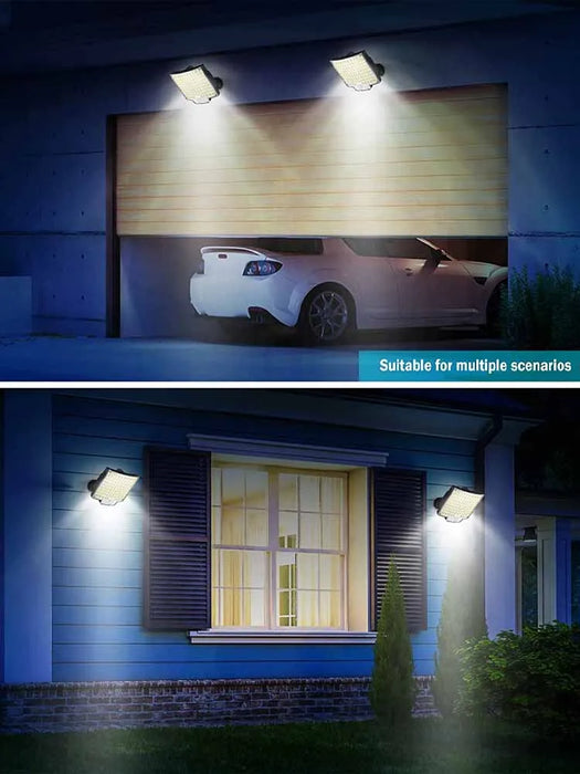 Waterproof 106Led Solar Light With Motion Sensor And Remote