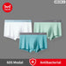 Pack Of 3 Antibacterial Mens Boxers Breathable