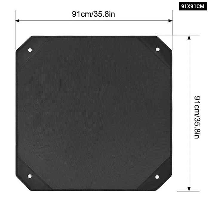 Air Conditioner Covers Universal for Outdoor Top Square Ac Covers Black Central Air Conditioner Cover