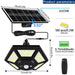 180 Led Solar Pendant Light For Shed Gazebo Garage