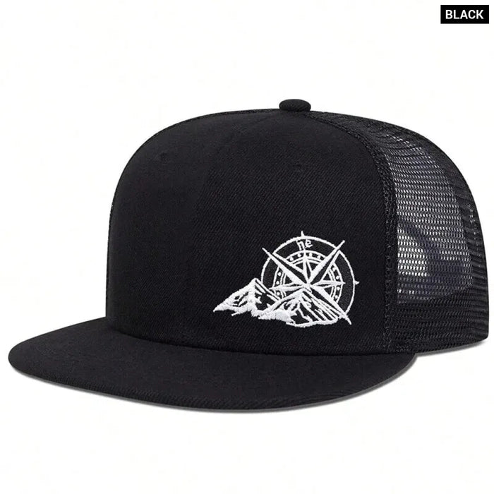 Adjustable Mountain Embroidered Baseball Cap / Hat