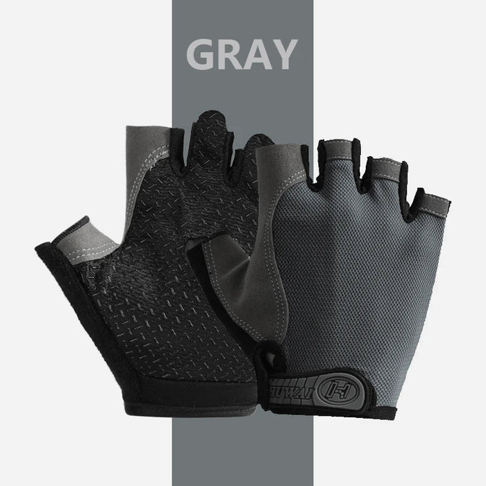 Breathable Half Finger Cycling Gloves For Fitness Training