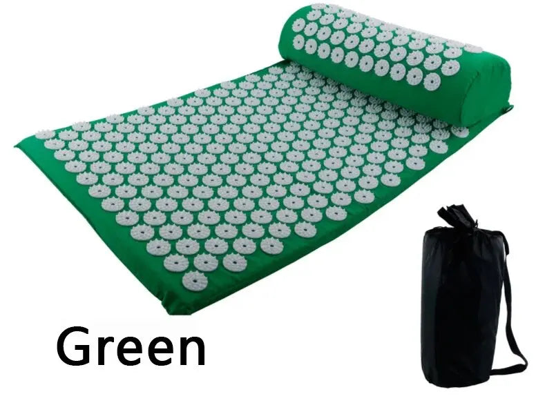 Acupressure Yoga Massage Mat For Stress Relief And Back Pain Relief