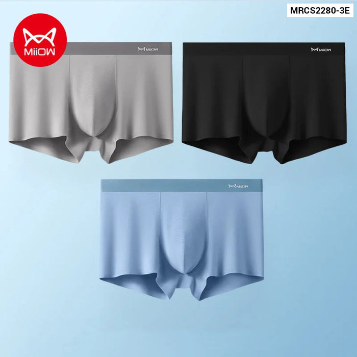 Pack Of 3 Modal Blend Boxer Shorts For Men