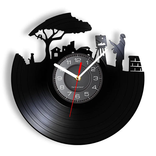 Artist Vinyl Record Wall Clock