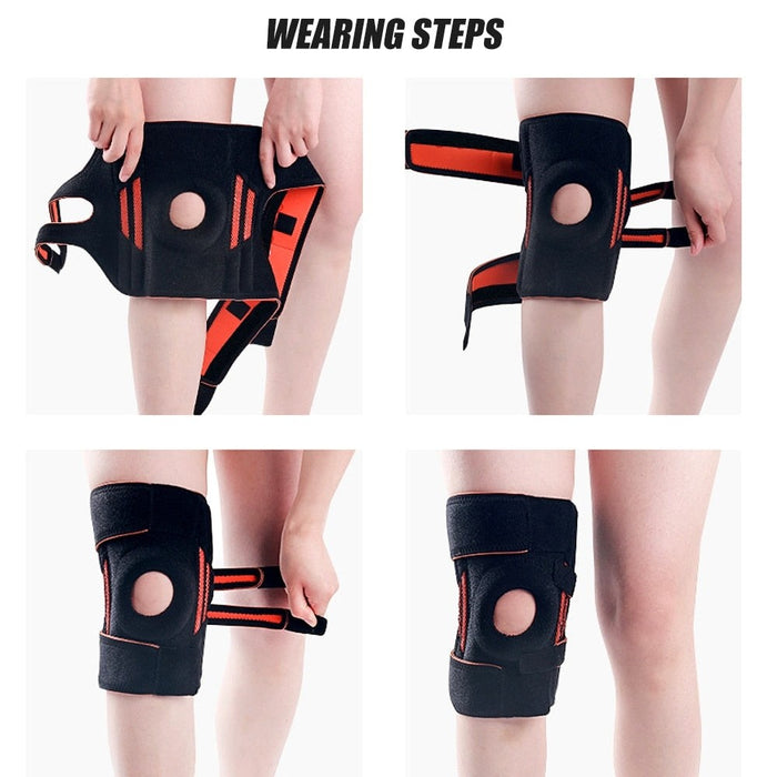 Adjustable Knee Pads for Knee Pain Meniscus Tear Cycling Running Basketball