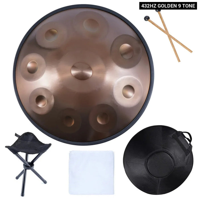 9/10/12/14 Notes 22 Inches 432Hz Professional In D Minor Steel Handpan Drum