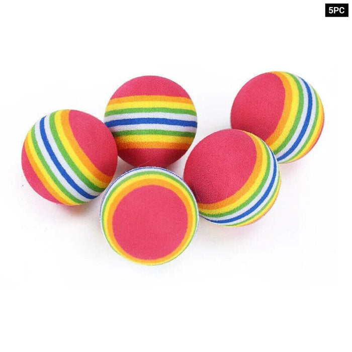 Soft Foam Cat Toy Balls