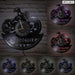 Retro Japanese Motorbike Vinyl Record Wall Clock