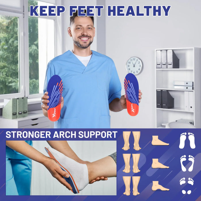 Orthopedic Arch Support Insoles For Flat Feet