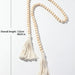 Handmade Wooden Beads Macrame Hanging Decoration