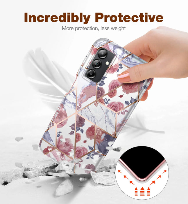 Shockproof Full Body Case For Samsung Galaxy A14 5G With Built In Screen Protector