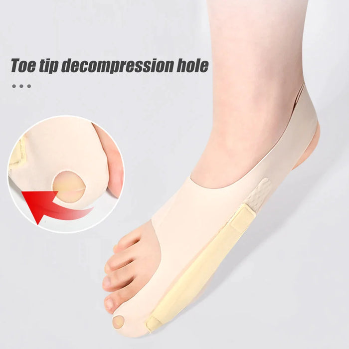 1 Pc Separator Toe Straightener Bunion Corrector Relief For Women And Men