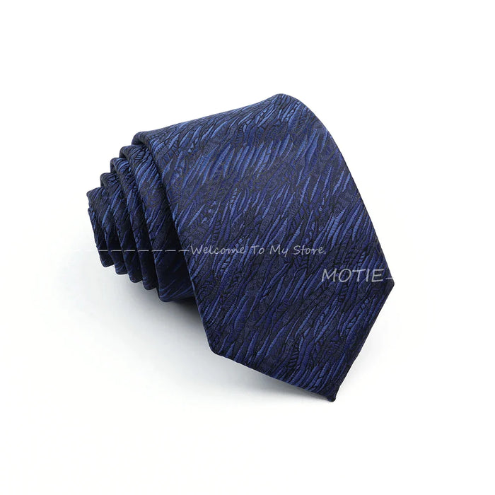 Blue Paisley Floral Tie For Business And Party Attire