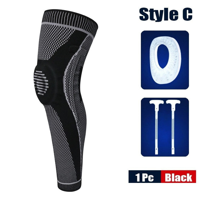 Lengthen Leg Compression Knee Brace Leg Protector Sleeve For Joint Pain Relief and Injury Recovery