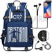 Unisex Cr7 Football Casual Daypack School Bag