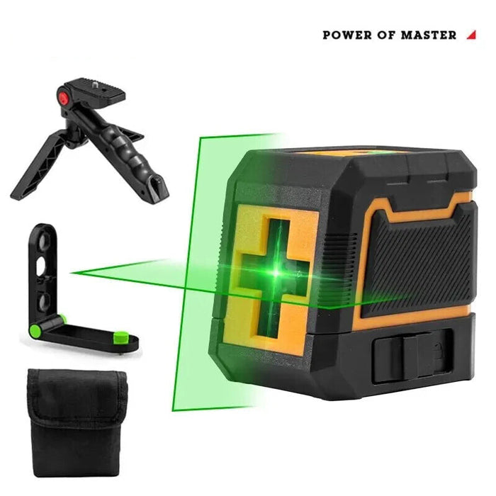 Hilda 2 Line Laser Level Self Leveling Green Laser Beam